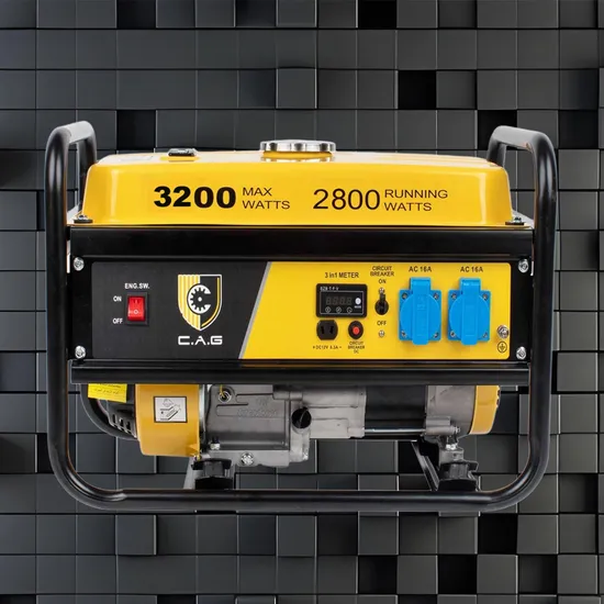 Tomac Open Frame Gasoline Inverter Generator 3200W