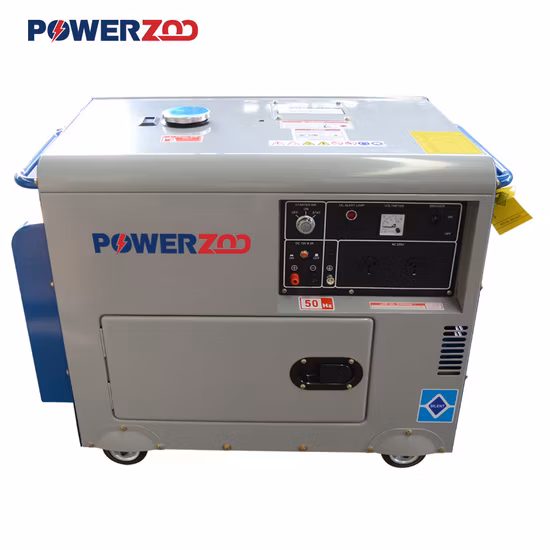 Générateur d'essence d'inverseur de Kw 4kw 230V 6.0kw 6500 6.5kw 7kw 7.5kw 7.5 kVA RV de cadre ouvert de Bison 230V