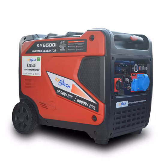 Se4500ie 3000W 3kw 4kw Super silencieux Camping ou usage domestique générateur d'inverseur de moteur à essence portable avec roues
